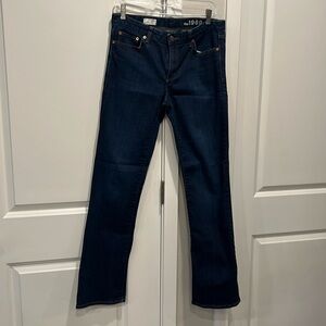 Gap perfect boot dark wash jeans